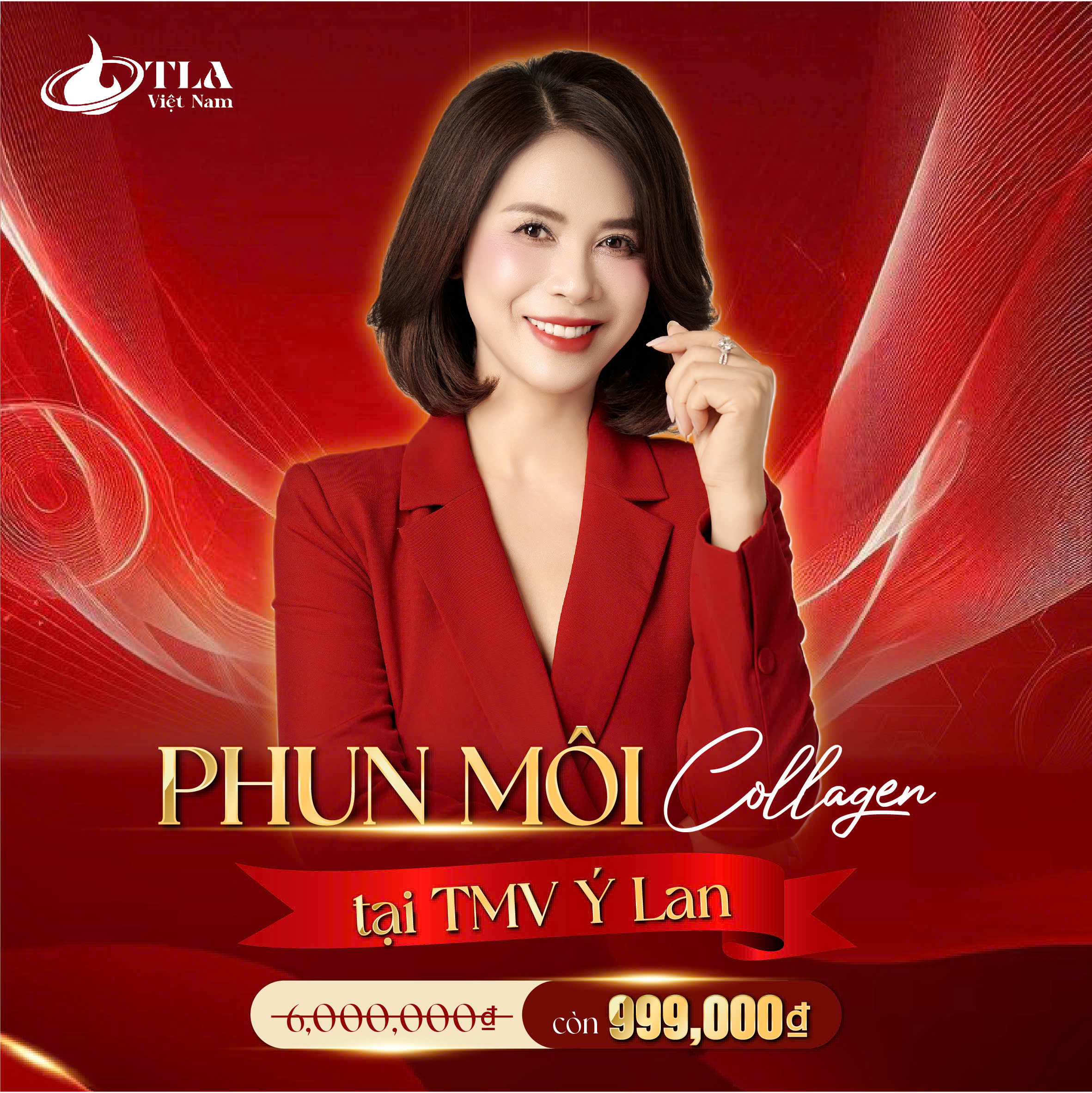 Phun Môi Collagen Thẩm Mỹ Viện Ý Lan