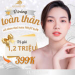 Ủ Trắng Toàn Thân Với Nhau Thai Huơu Nhật Bản Tại Aquamedi Spa