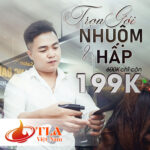 DEAL LÀM TÓC SIÊU HOT – TRỌN GÓI CẮT + GỘI + NHUỘM + HẤP TẠI GIANG OANH HAIR SALON