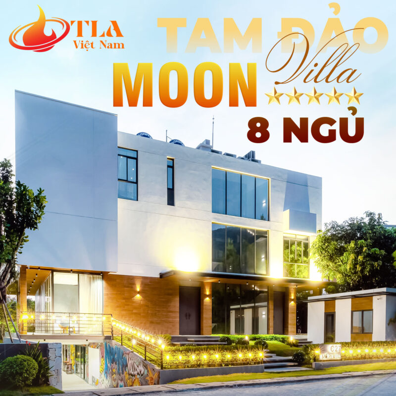 TRẢI NGHIỆM VILLA 8 PHÒNG NGỦ – MOON VILLA C27 TAM ĐẢO