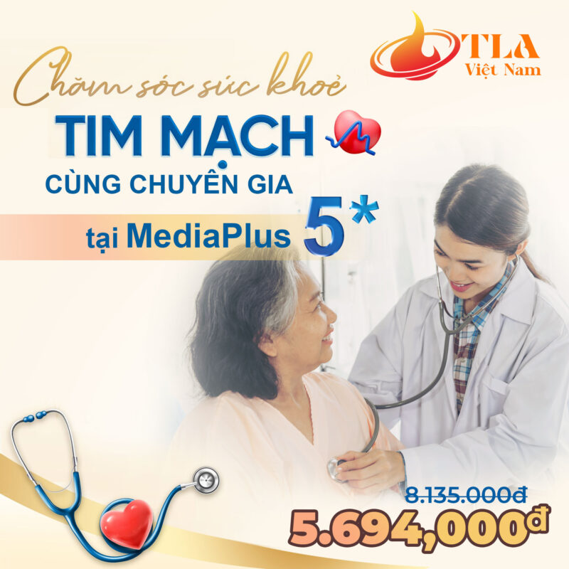 Gói Khám Chuyên Sâu Về Tim Mạch – Tầm Soát Toàn Diện, Ngăn Ngừa Biến Chứng Nguy Hiểm TẠI MEDI PLUS