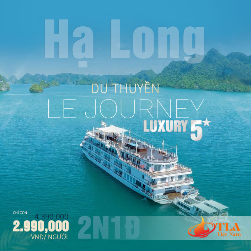 Du thuyền Le Journey Luxury 5*- 2N1Đ cho 01 người Chỉ còn 2,990,000đ - Ảnh 2