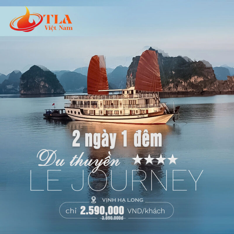02 Ngày 01 Đêm Trên Du Thuyền Le Journey Hạ Long