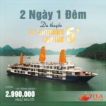 Du thuyền Le Journey Luxury 5*- 2N1Đ cho 01 người Chỉ còn 2,990,000đ