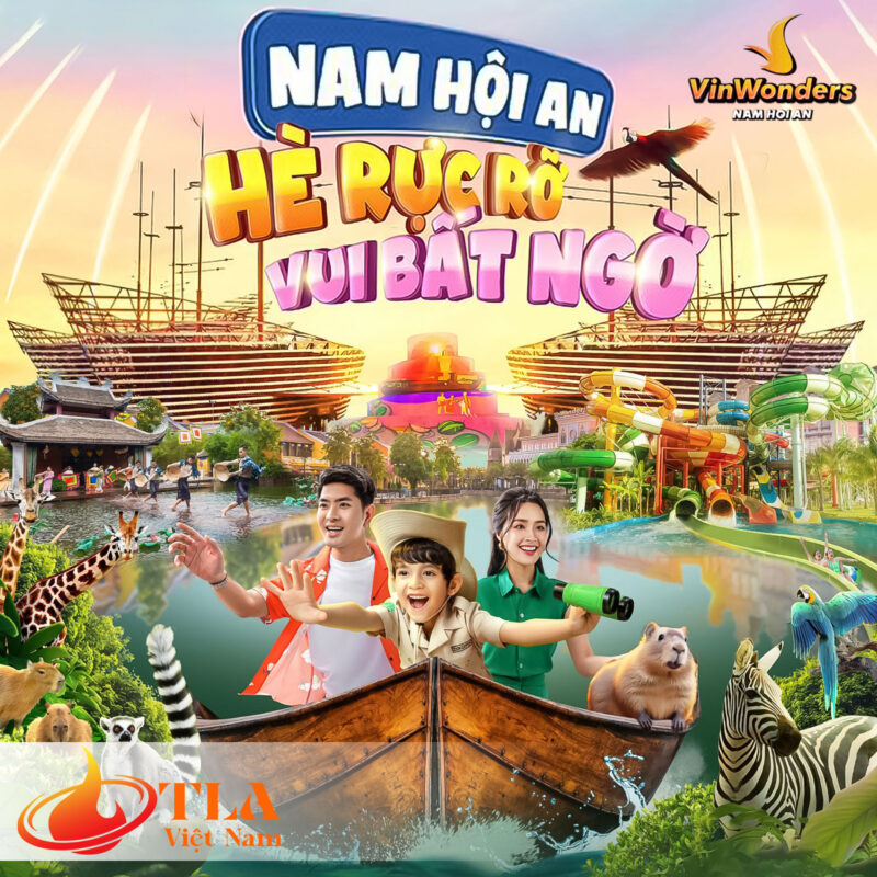 A-VinWonders Nam Hội An - Trải Nghiệm Cực Đỉnh - Giá Vé Siêu Hời