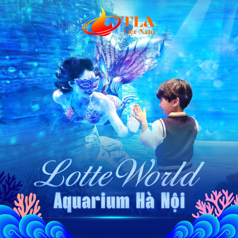 Lotte World Aquarium Hà Nội – Vé Tham Quan  Thủy Cung Trong Nhà Lớn Nhất Thủ Đô. - Ảnh 1