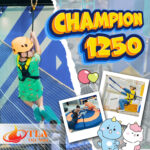 Champion 1250 – Sân chơi thách thức “nội lực” trong lòng Lotte Mall Tây Hồ