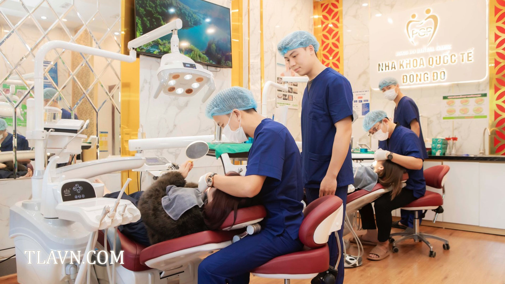 Tẩy trắng răng toàn hàm tại Nha Khoa Quốc Tế Đông Đô