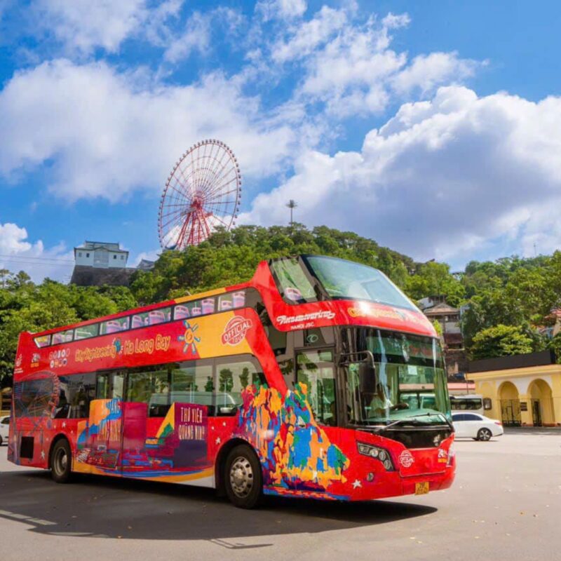Vé xe bus 2 tầng Hạ Long – Trải nghiệm toàn cảnh thành phố biển